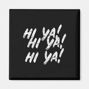 Imán ¡Hola Ya! Regalo De Artes Marciales Karate Para Ni