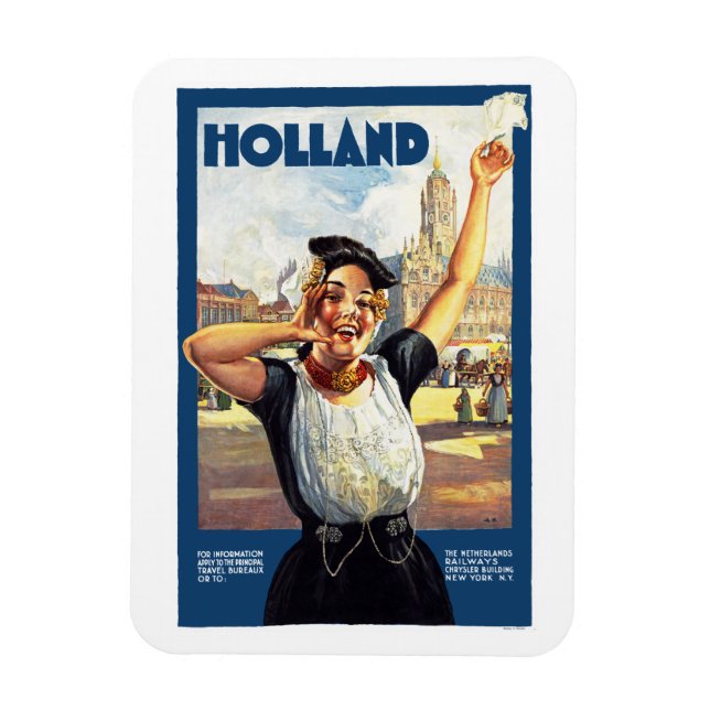 Imán Holanda (Vertical)