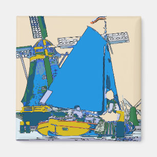 Imán Holanda, Azul holandés,