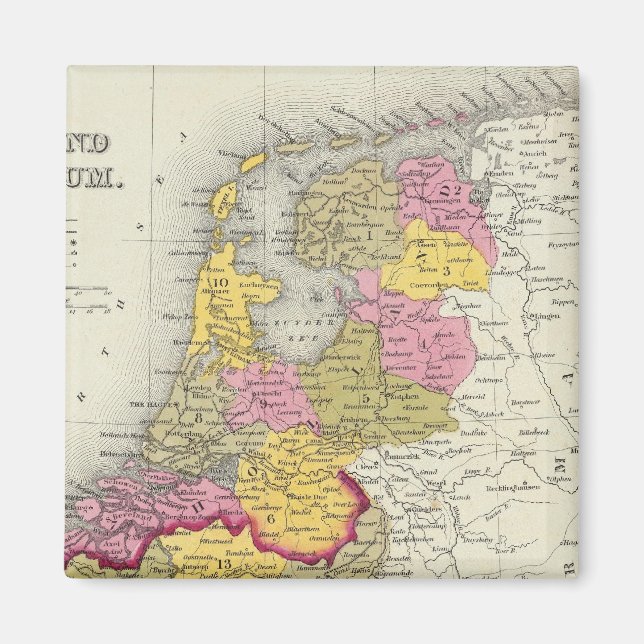 Imán Holanda Y Bélgica (Frente)