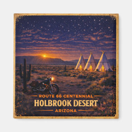 Imán Holbrook Arizona 100 Años Crepúsculo del Desierto 