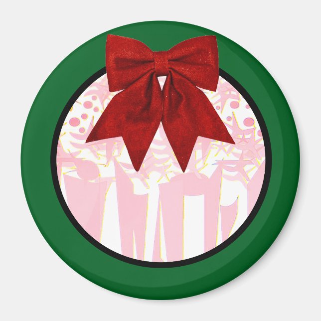 IMÁN HOLIDAY ART DECO (Frente)