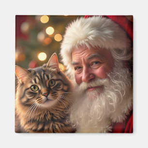 Imán Holiday Santa Magnet