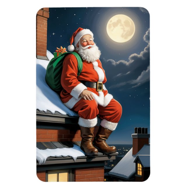 Imán Holiday Santa Magnet (Vertical)