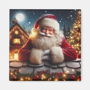 Imán Holiday Santa Magnet