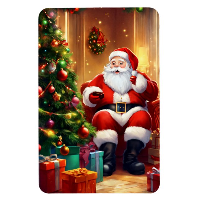Imán Holiday Santa Magnet (Vertical)