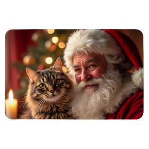 Imán Holiday Santa Magnet