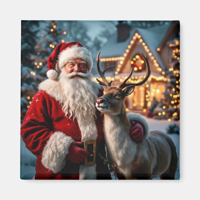 Imán Holiday Santa Magnet (Frente)