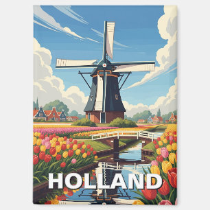 Imán Holland Michigan Travel