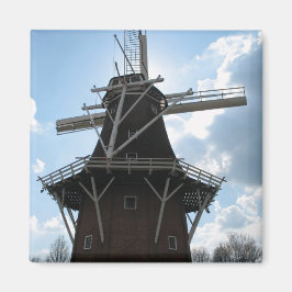 Imán Holland Windmill Silhouette Fridge Magnet