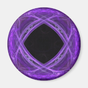 Imán Hollow Purple Swirls Magnet