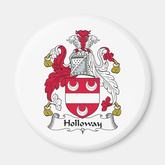 Imán Holloway Family Crest (Frente)