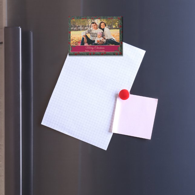 Imán Holly Berries Christmas (Subido por el creador)