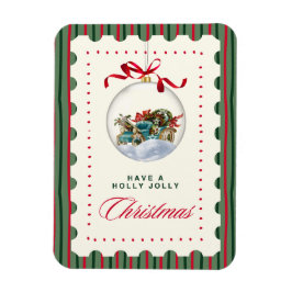Imán  Holly Jolly Christmas Magnet  