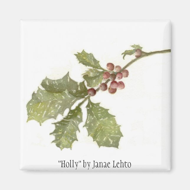 Imán "Holly" por Janae Lehto (Frente)