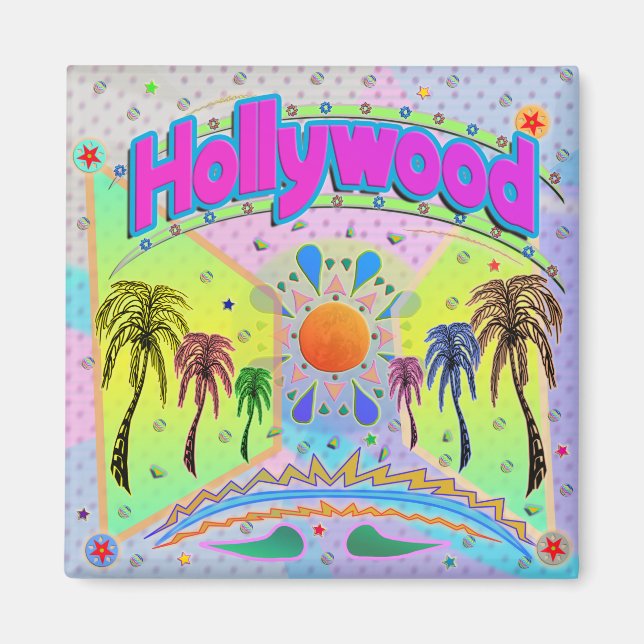 Imán Hollywood Calm Desire Magnet (Frente)