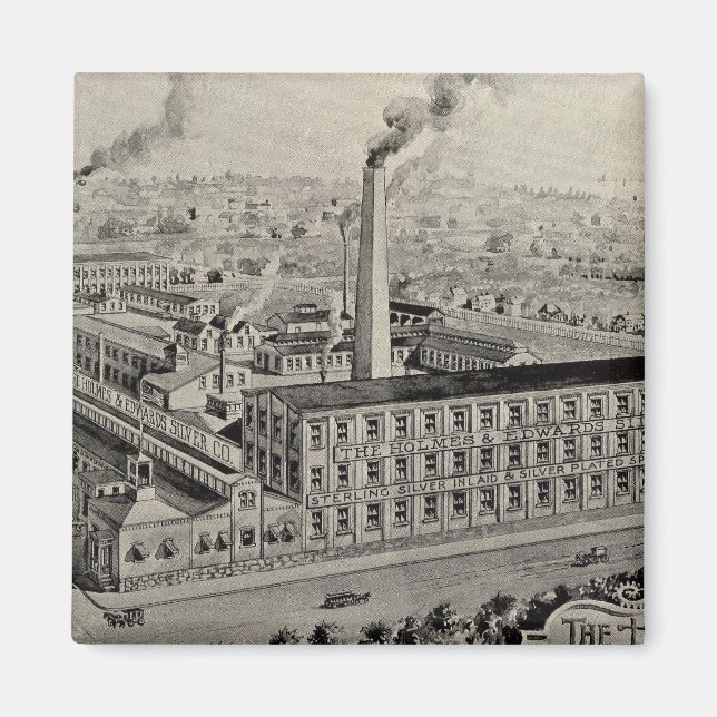 Imán Holmes & Edwards Silver Co (Frente)