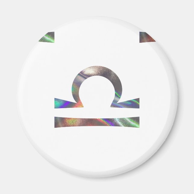 Imán hologram Libra (Frente)