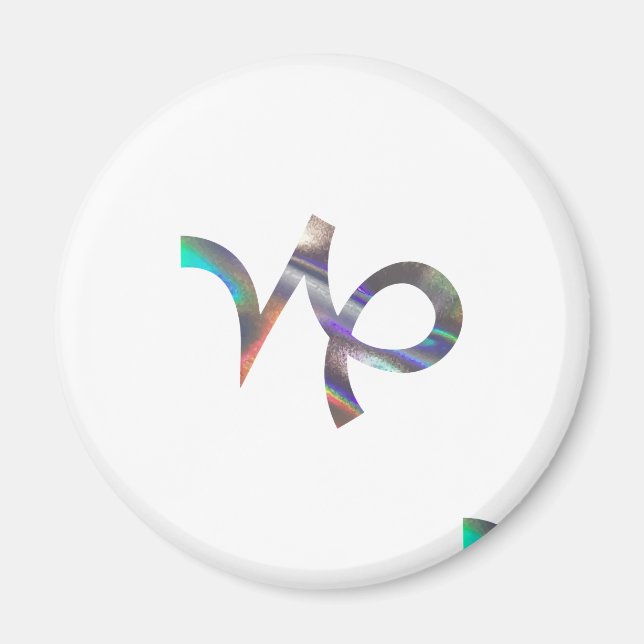 Imán holograma Capricornio (Frente)