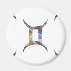Imán holograma Gemini