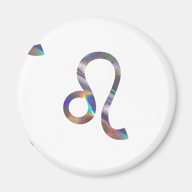 Imán holograma Leo (Frente)