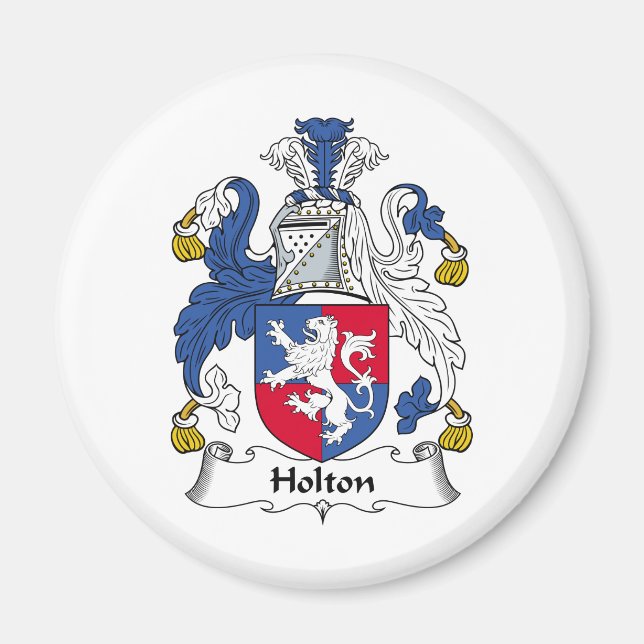 Imán Holton Family Crest (Frente)