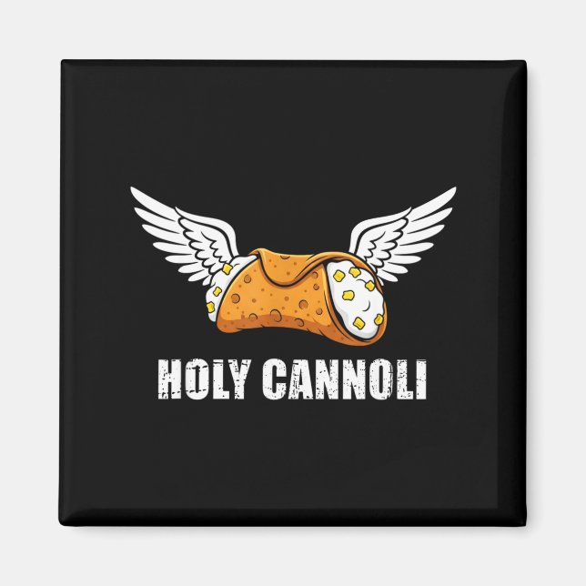 Imán Holy Cannoli Tri-blend Funny Quote  (Frente)