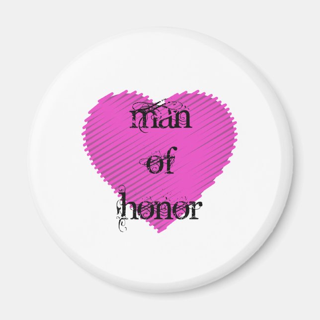 Imán Hombre de Honor (Frente)