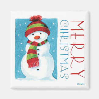 Imán Hombre de nieve | Merry Christmas Novedad Magnets