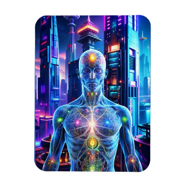Imán Hombre del Futuro (Vertical)