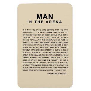 Imán Hombre En La Arena - Atreviéndose Mucho