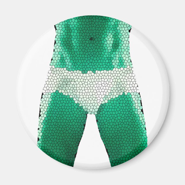 Imán Hombre en ropa interior (Frente)