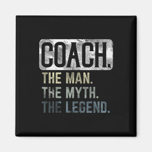 Imán Hombre entrenador Leyenda de Mitos Bysketbyll Pe S