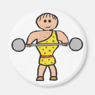Imán Hombre Fuerte de Circo