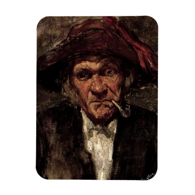Imán Hombre fumando una pipa, c.1859 (Vertical)