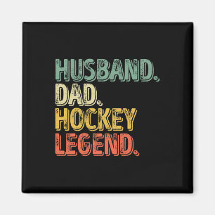 Imán Hombre Leyenda del Hockey Día del Padre Divertido