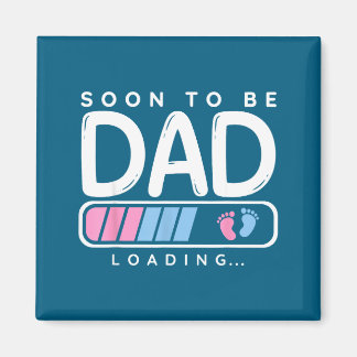 Imán Hombre lindo pronto a ser papá divertido nuevo pap