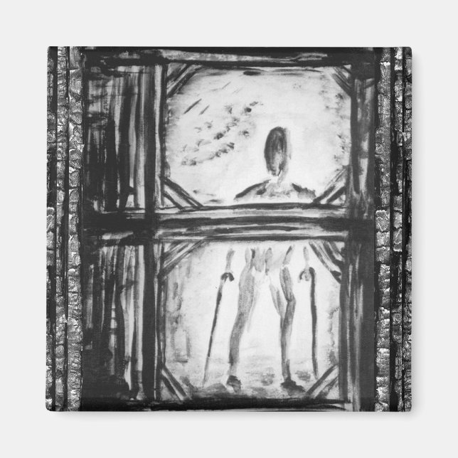 Imán Hombre paralizado (Frente)