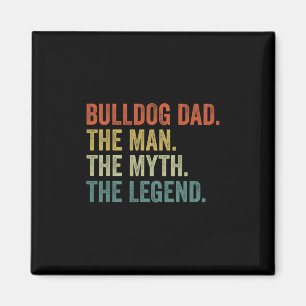 Imán Hombre perro vintage papá mito leyenda