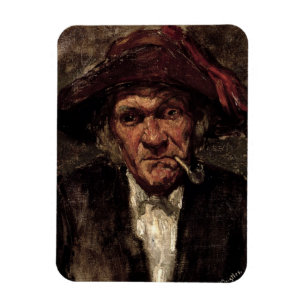 Imán Hombre que fuma un tubo, c.1859
