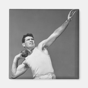 Imán Hombre que lanza Shotput
