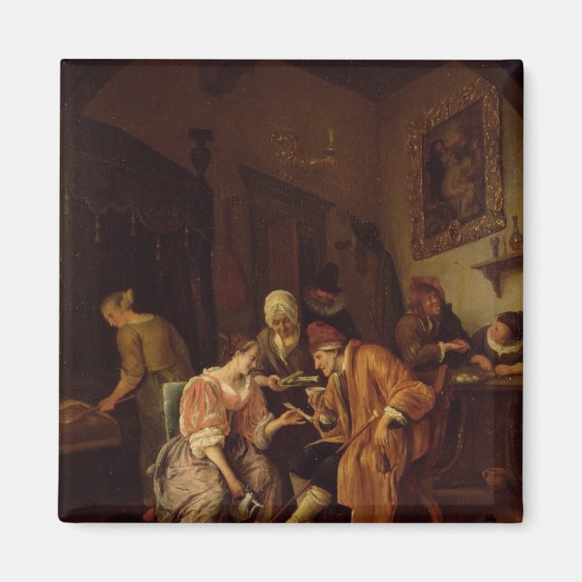 Imán Hombre viejo enfermo (Frente)