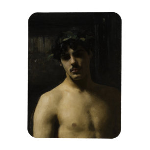 Imán Hombre vistiendo Laureles