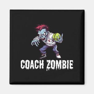 Imán Hombre Zombie Profesor de Educación Física Entrena