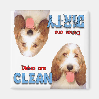 Imán Hombres de Perro de PBGV Magnet