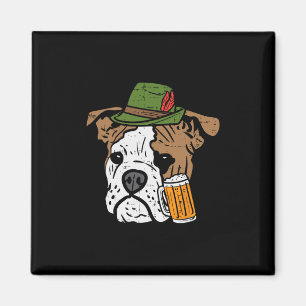Imán Hombres de perros bávaros Bulldog inglés