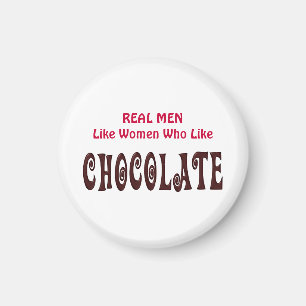 Imán Hombres de verdad divertidos como mujeres a las qu