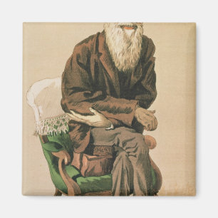 Imán Hombres del Día, No. 33, Charles Darwin