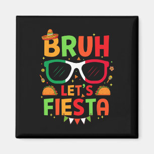 Imán Hombres Fiestas mexicanos por la Fiesta Cinco de M