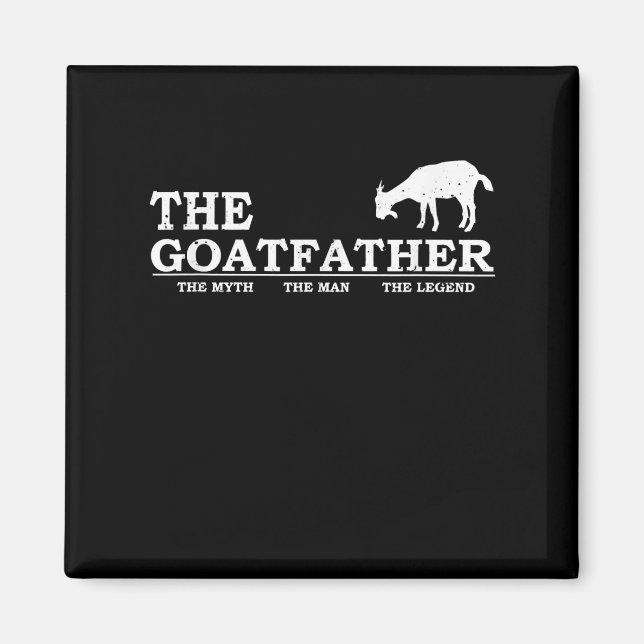 Imán Hombres Goat Far Pet Lover Fars Day (Frente)